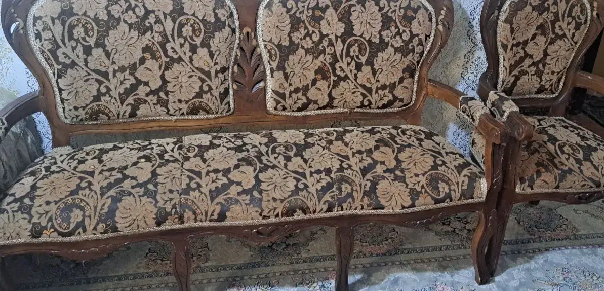 مبل سلطنتی ۷نفره|مبلمان خانگی و میز عسلی|بندرعباس, |دیوار