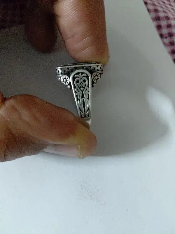 انگشتر نقره|جواهرات|لنجان, |دیوار