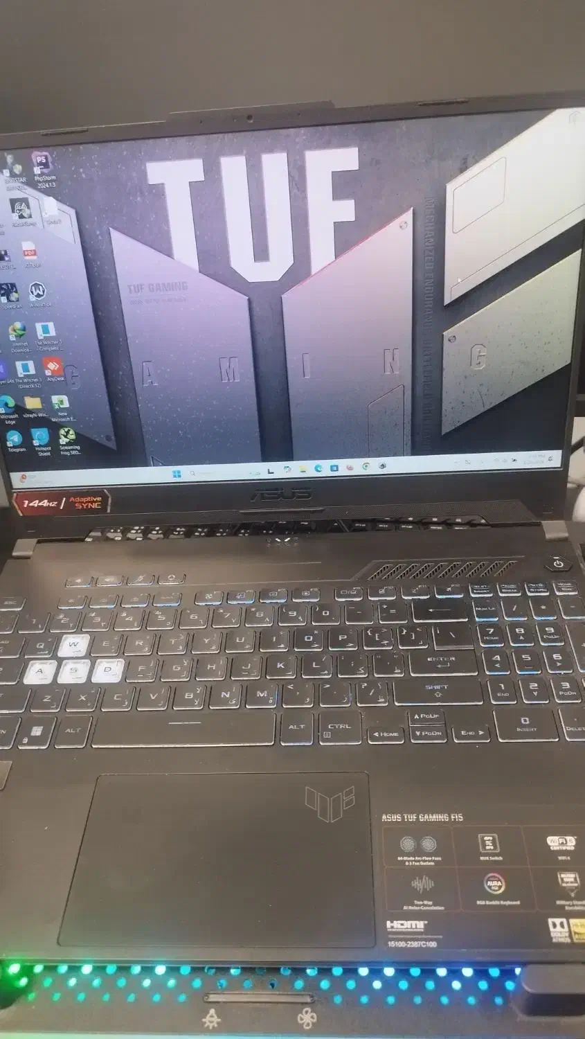 لپتاپ Asus tuf gaming fx507zc4|رایانه همراه|مشهد, سید رضی|دیوار