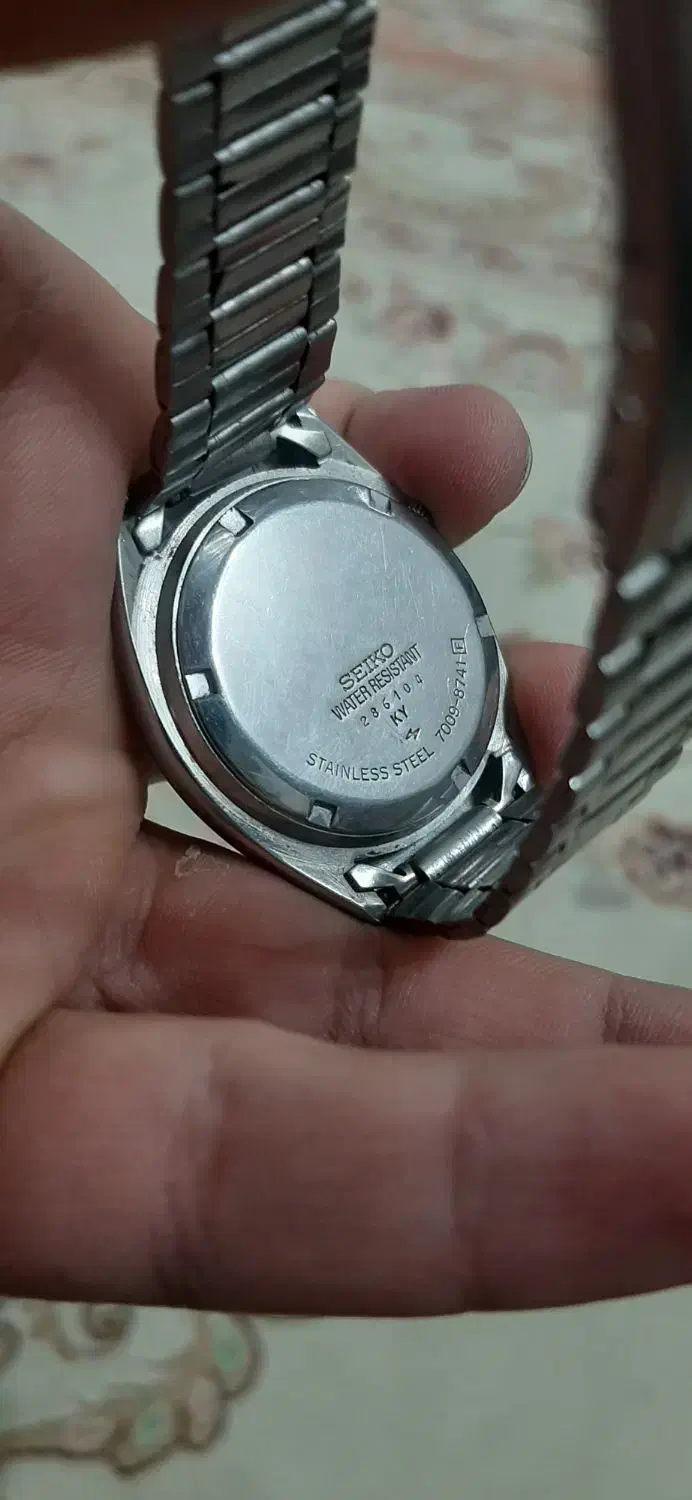 ساعت اتوماتیک سیکو پنج قدیمی ژاپنی|ساعت|پاکدشت, حصار امیر|دیوار
