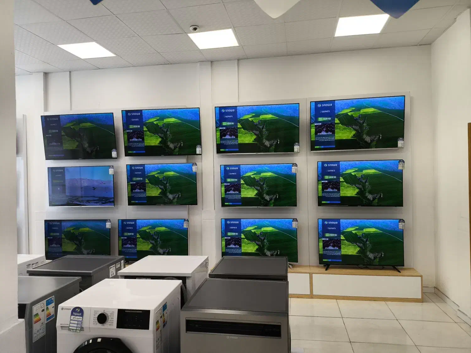 تلویزیون 75 اینچ هوشمند اسنوا|تلویزیون و پروژکتور|پلدختر, |دیوار