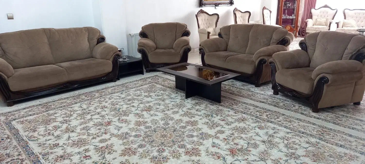 مبل راحتی ۷ نفره|مبلمان خانگی و میز عسلی|زنجان, |دیوار