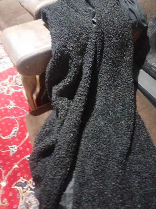 پالتو مشکی شیک بلند ۸۰۰۰۰۰۰|لباس|دهدشت, |دیوار