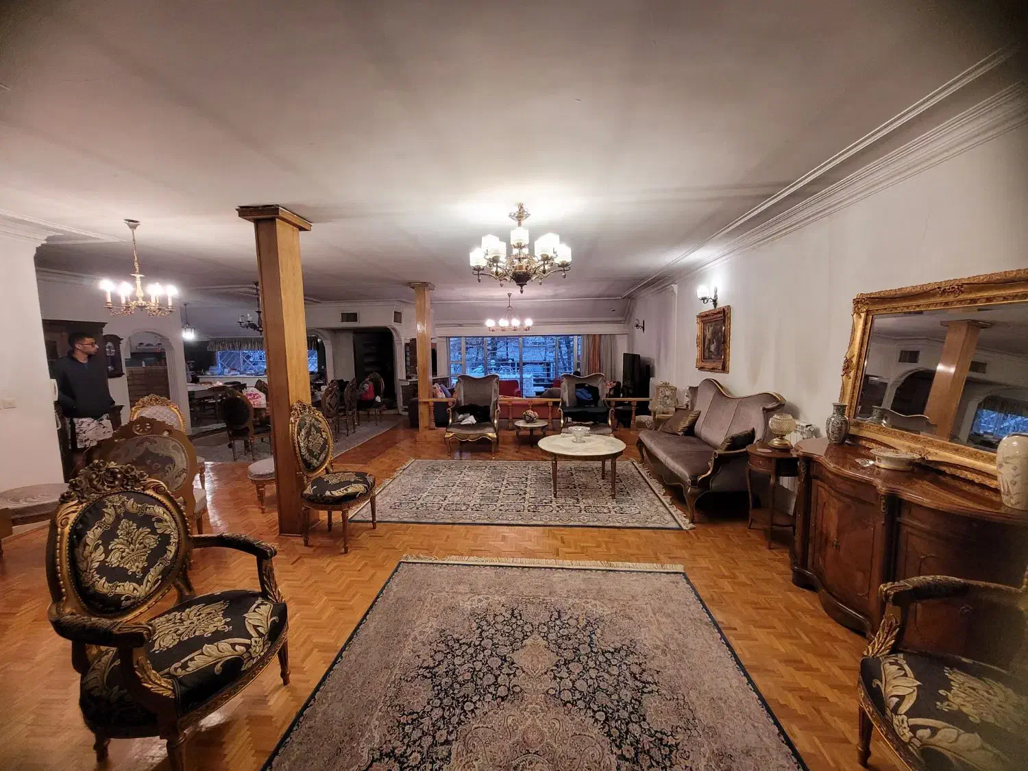 فرمانیه اندرزگو۴۲۰متر۳خواب/۹۰مترسوئیت ویلایی|اجارهٔ خانه و ویلا|تهران, فرمانیه|دیوار