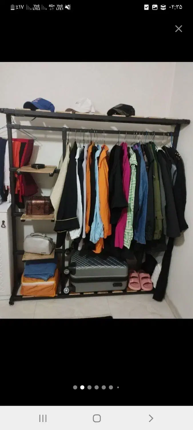 رگال فلزی همه جوره موجود|بندرخت و رختآویز|کاشان, باغ ماجد|دیوار