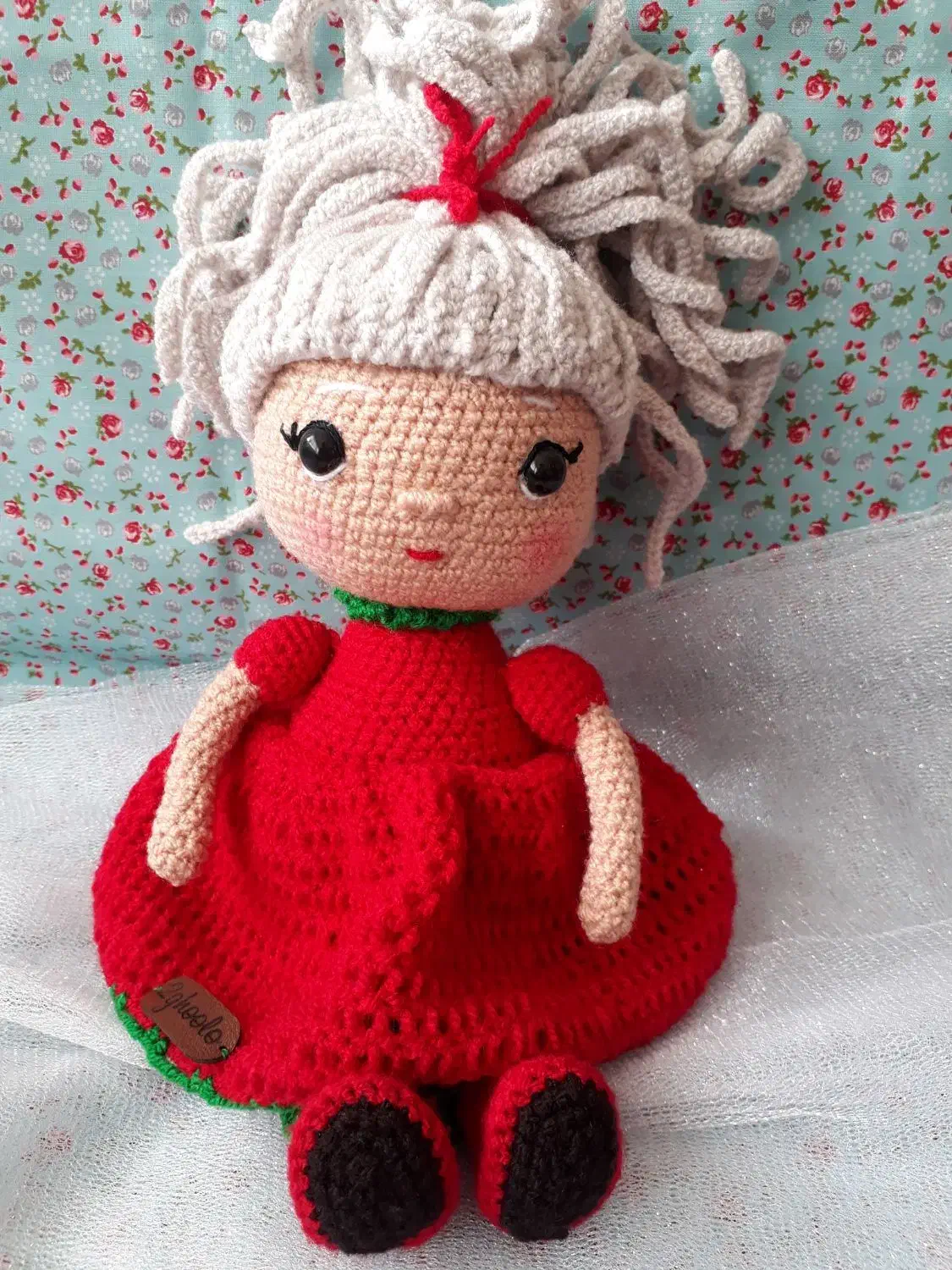 عروسک دختر بافتنی زربانو|اسباب‌بازی بچه|ورامین, ورامین|دیوار