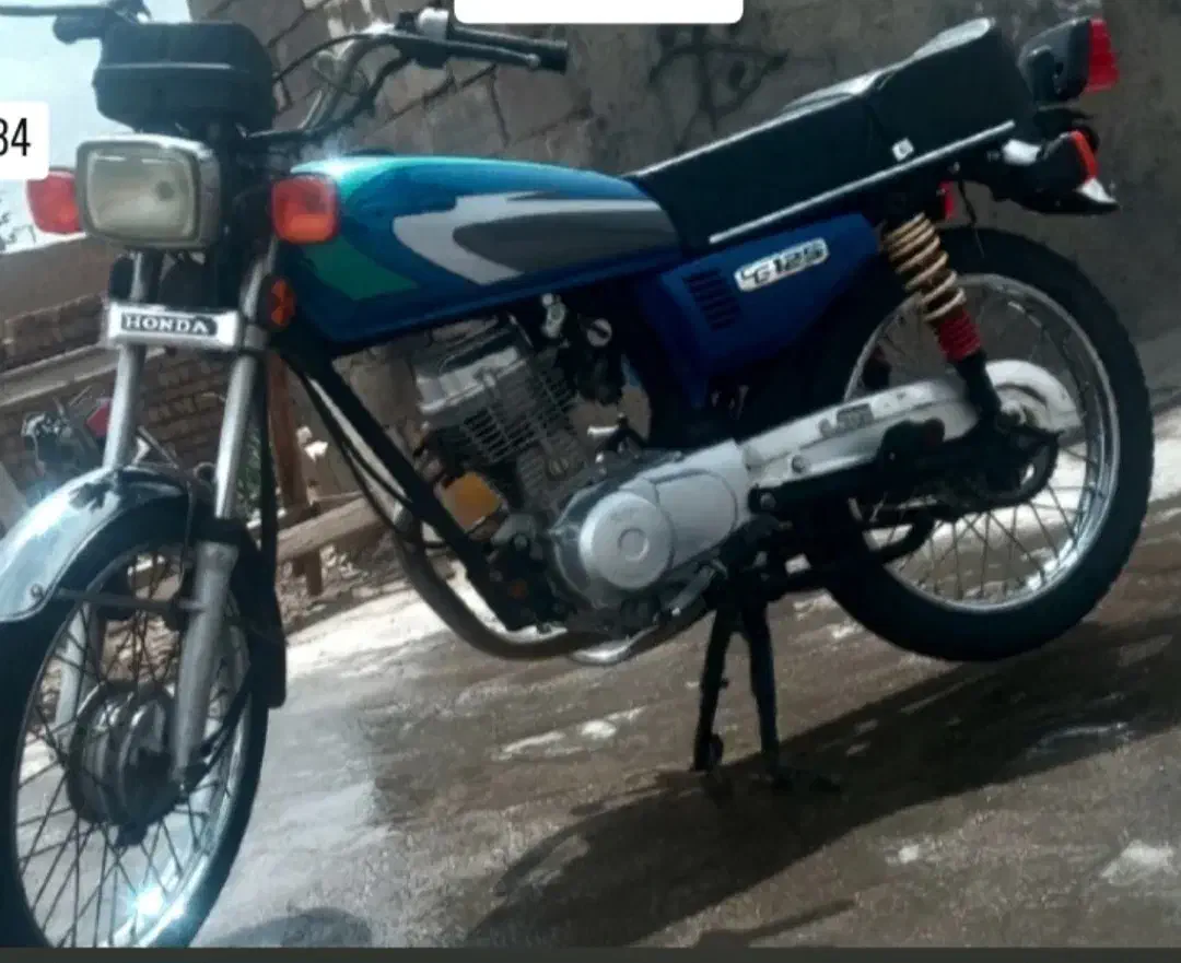 یک دستگاه موتور سیکلت ۱۲۵زیگمامدل ۹۳|موتورسیکلت|شال, |دیوار