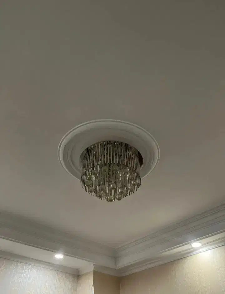 لوستر سقفی کیریستالی ریموت دار|لوستر و چراغ آویز|تهران, پونک|دیوار
