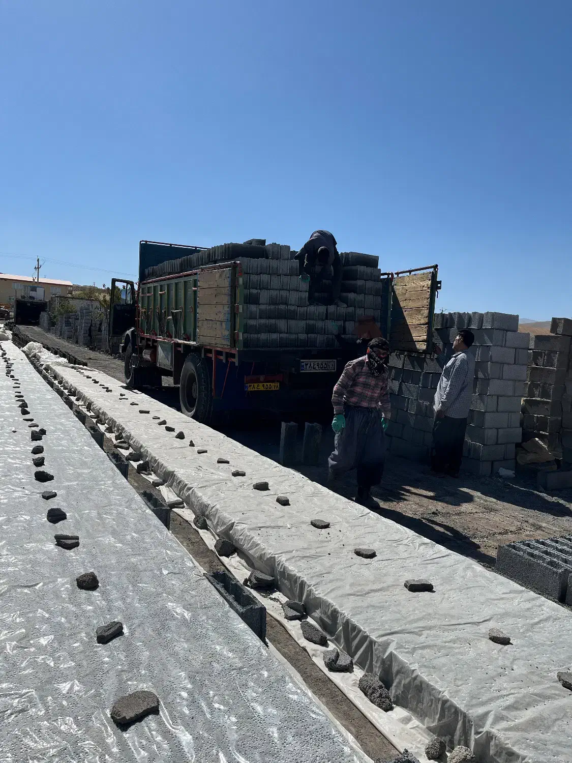 بلوک شجاعی|مصالح و تجهیزات ساختمان|همدان, |دیوار