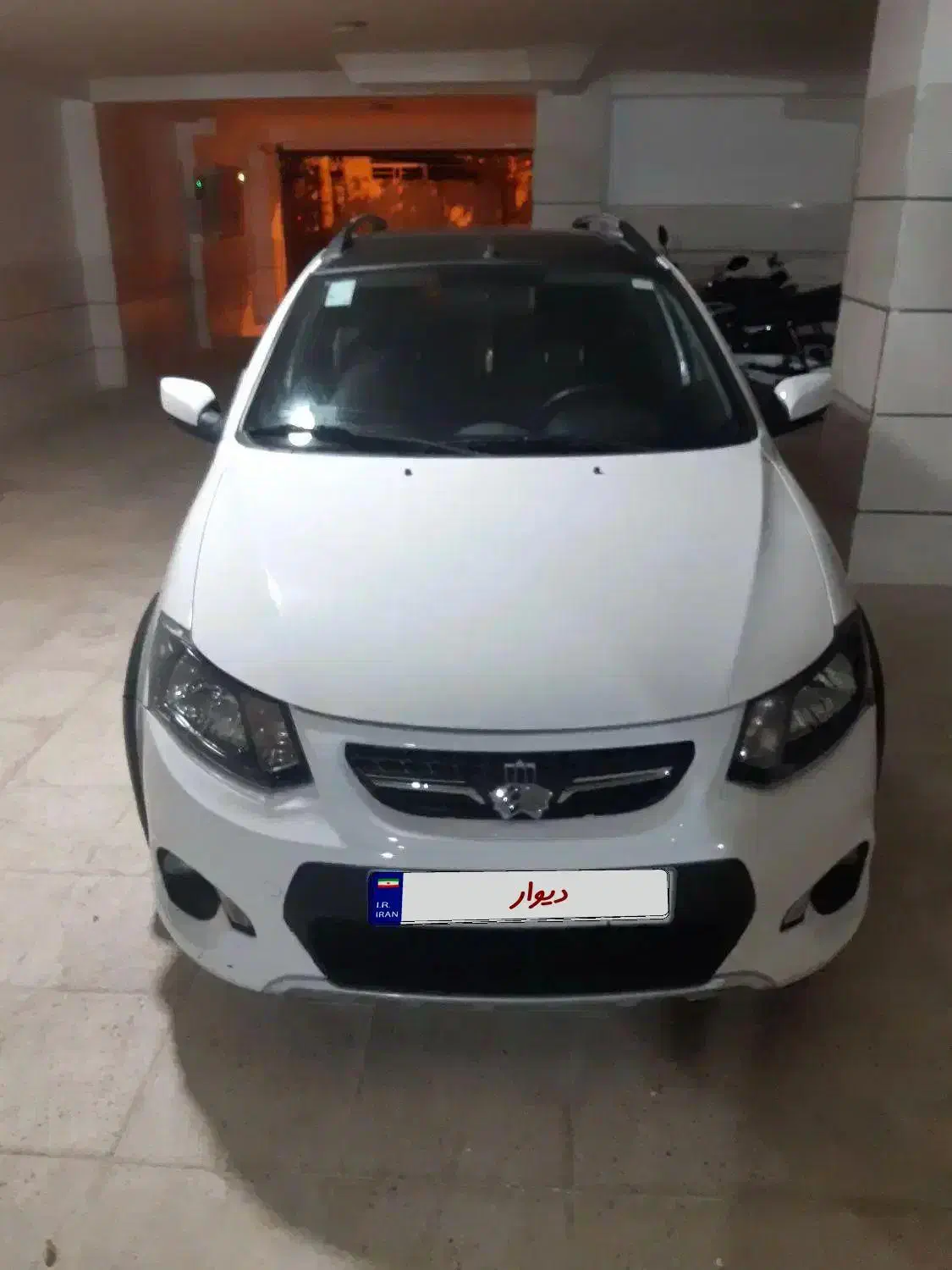 کوییک آر سفید مشکی پارس خودرویی|خودرو سواری و وانت|بروجرد, |دیوار