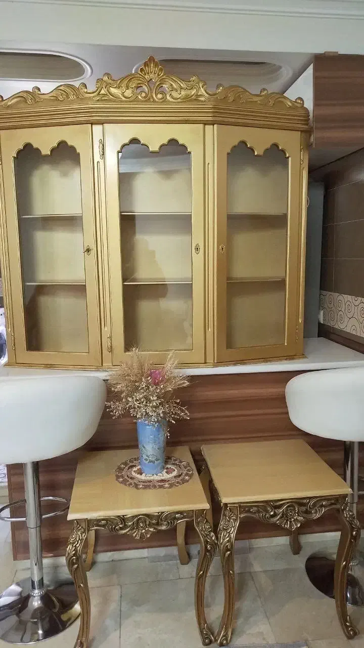 بوفه ورق طلا|بوفه، ویترین، کنسول|تهران, منیریه|دیوار