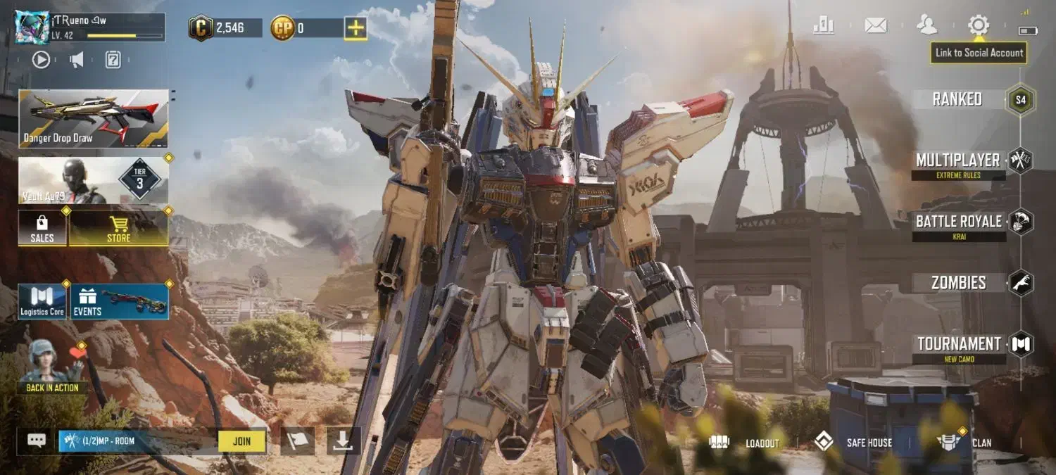 اکانت کالاف خام ربات لجند|کنسول، بازی ویدئویی و آنلاین|مرودشت, استادیوم‎|دیوار