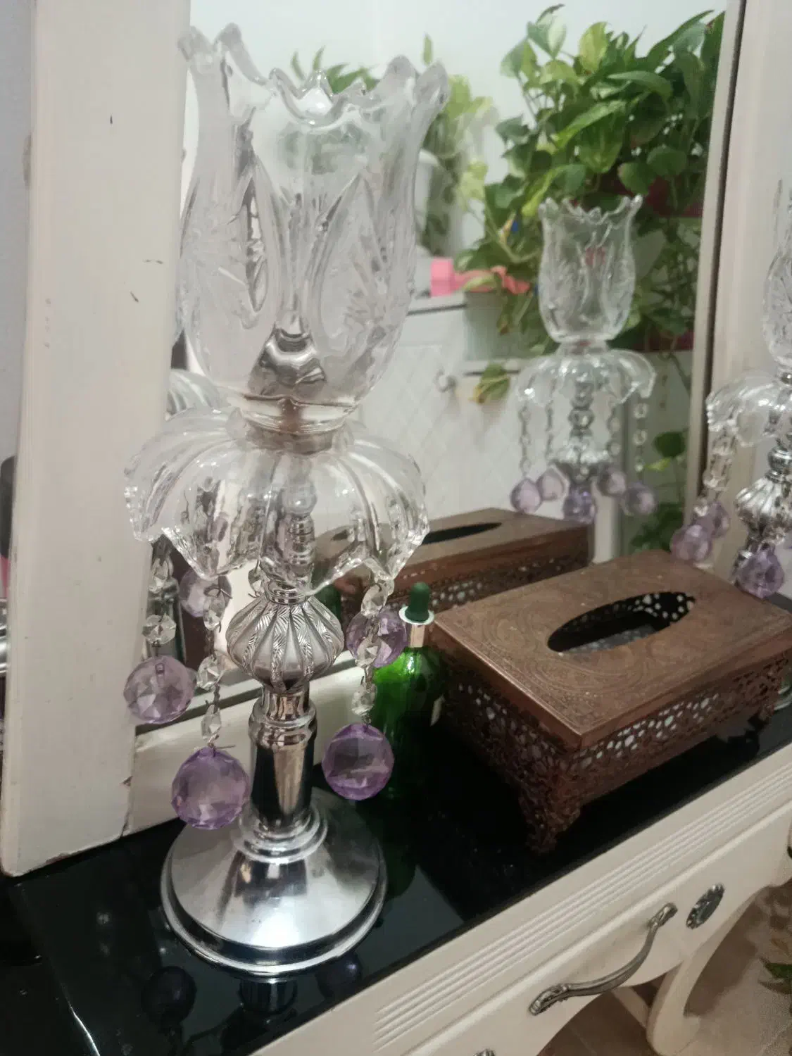 اینه شمعدان|آینه|قم, پردیسان|دیوار