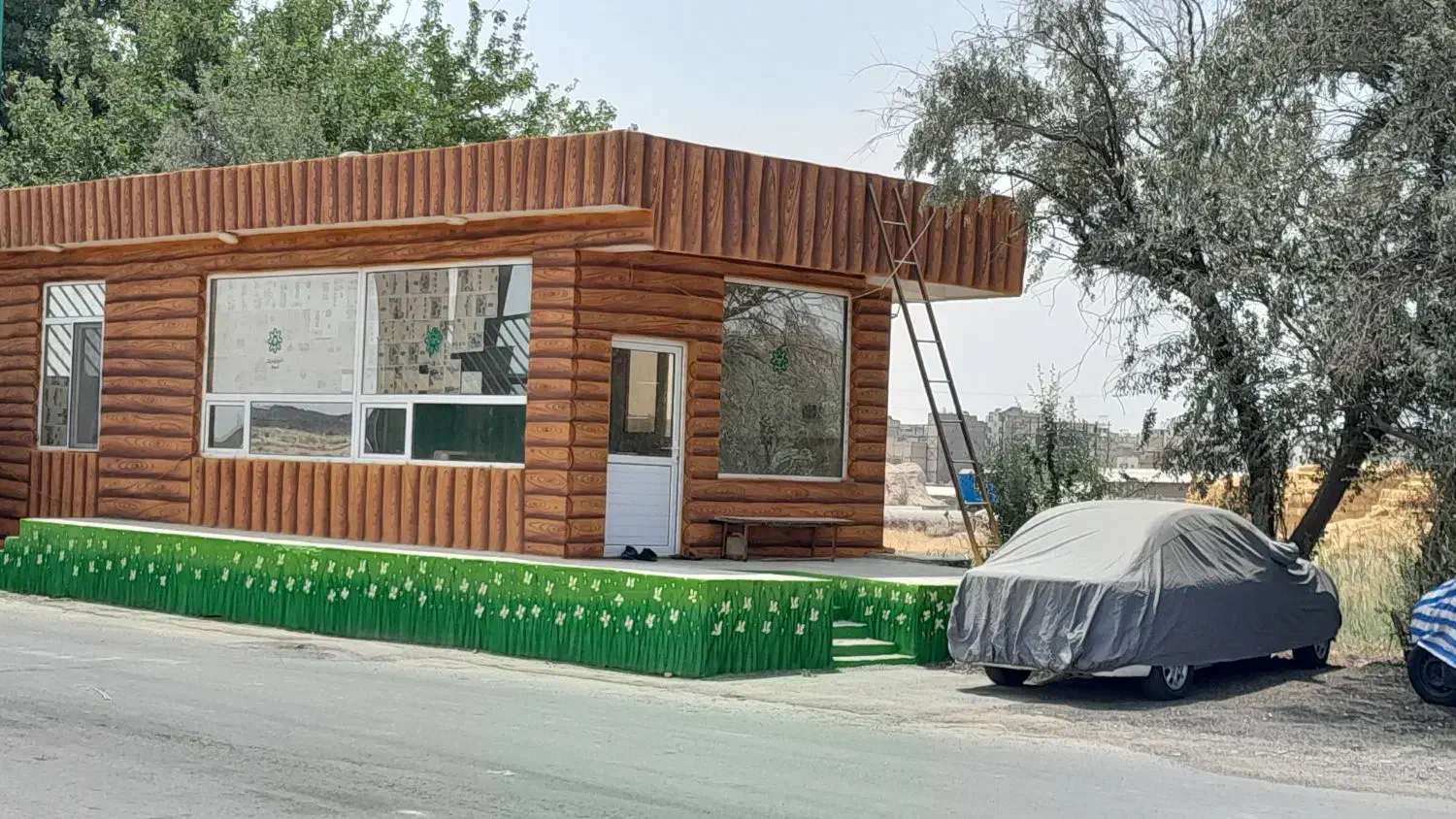 نقاشی و زیبا سازی دیوار قزوینه|خدمات پیشه و مهارت|کنگاور, |دیوار