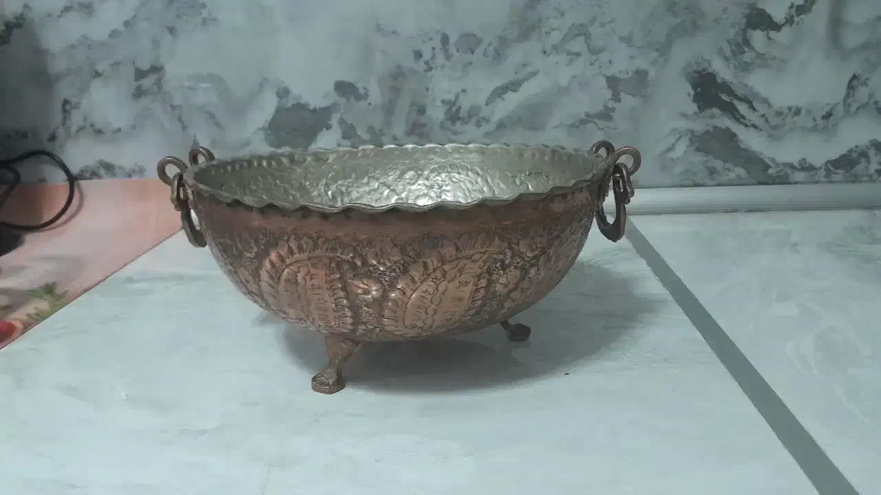 ظروف مسی|ظروف سرو و پذیرایی|سمنان, |دیوار