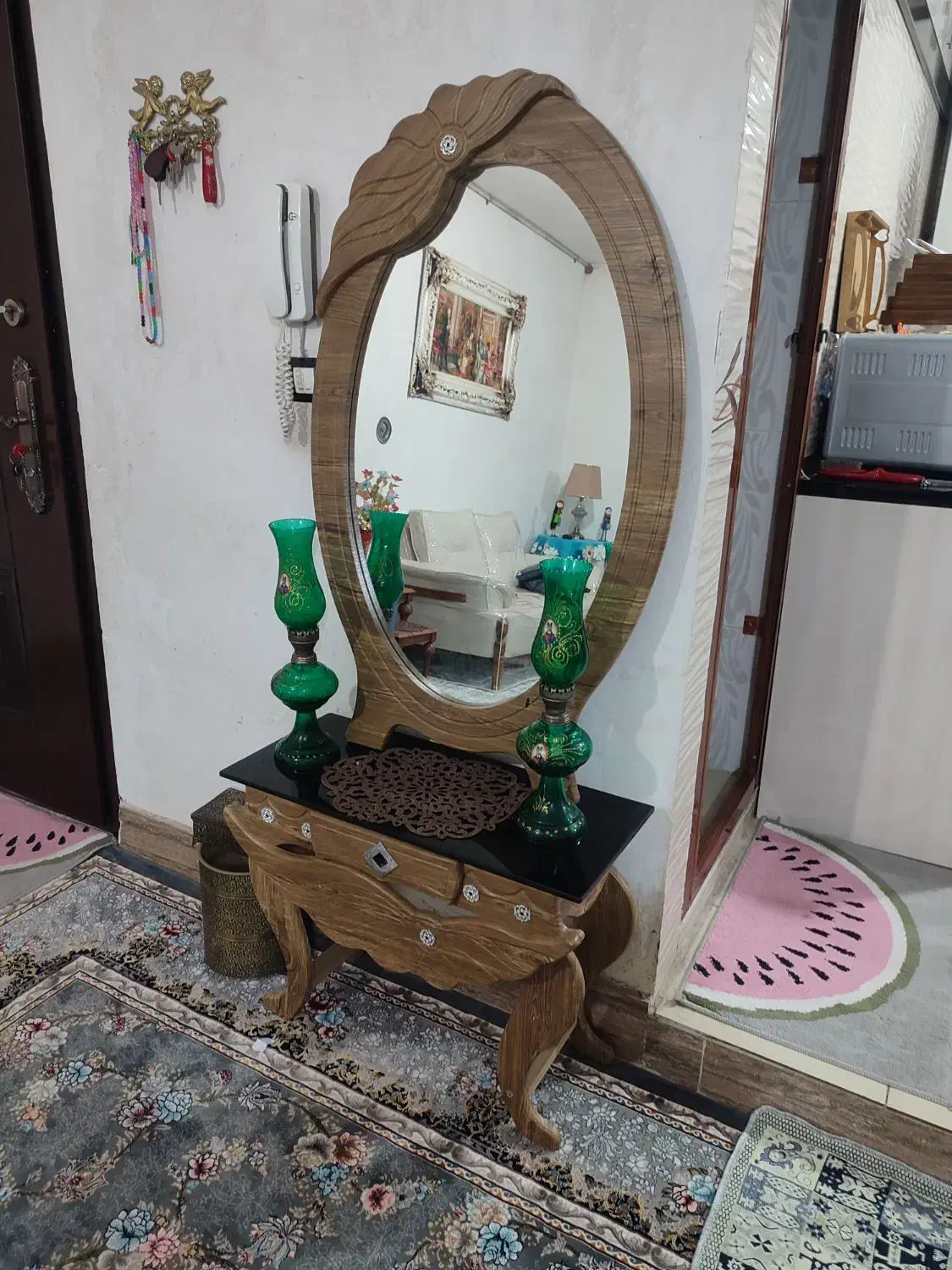 آینه کنسول|آینه|خرم‌آباد, |دیوار