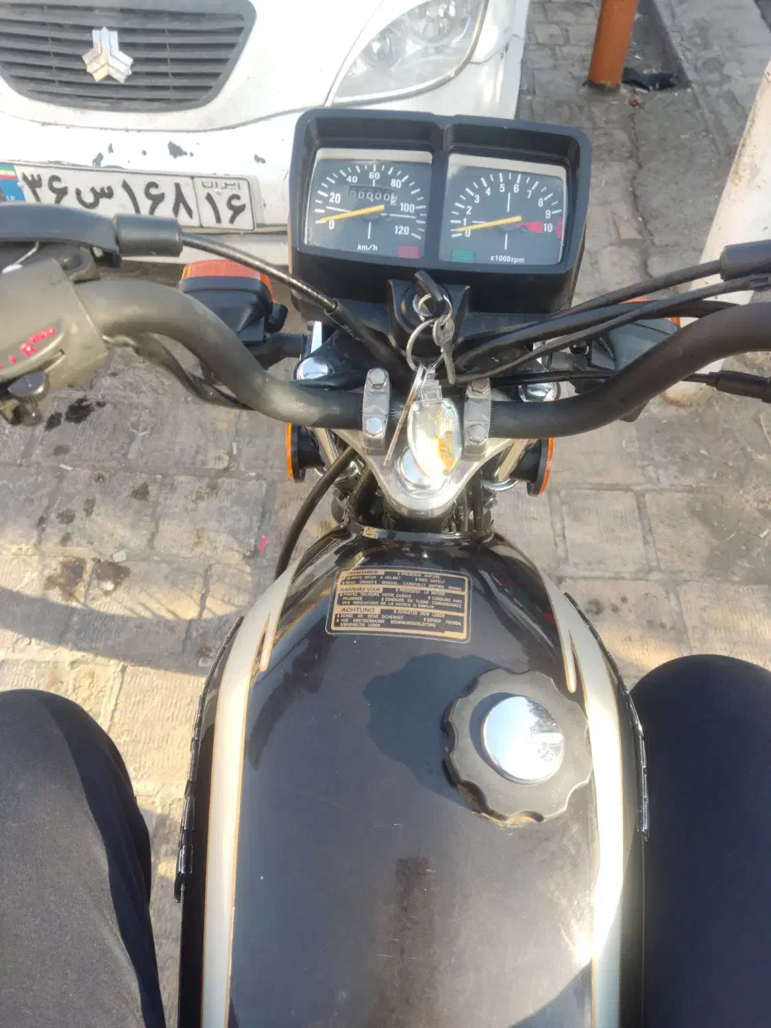 موتور زیگما125 مدل 94|موتورسیکلت|قم, چهار مردان|دیوار