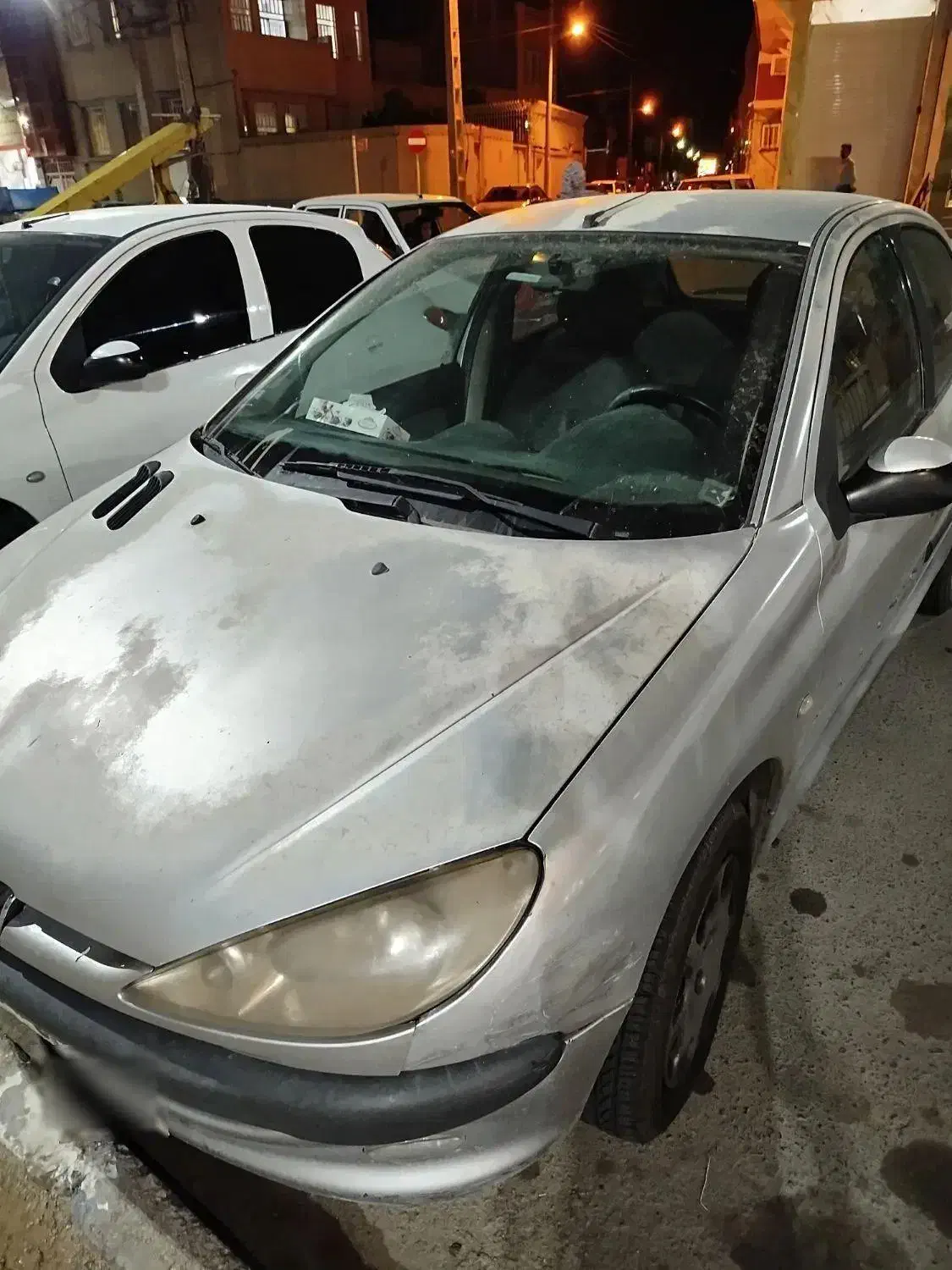 206 مدل 89 آفتاب سوختگی|خودرو سواری و وانت|یزد, |دیوار