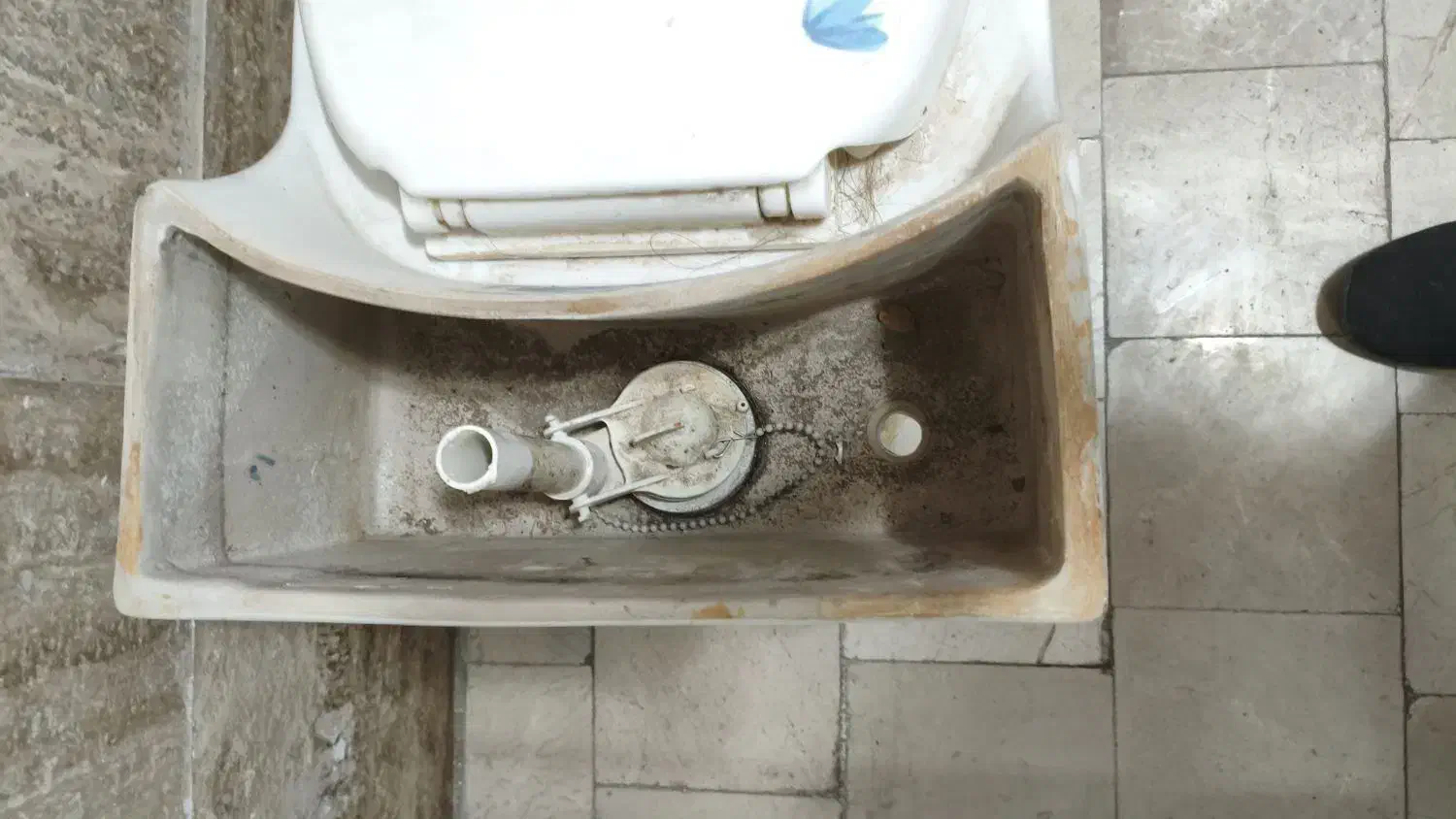 دستشویی توالت فرنگی قدیمی|لوازم سرویس بهداشتی|تهران, آهنگ|دیوار