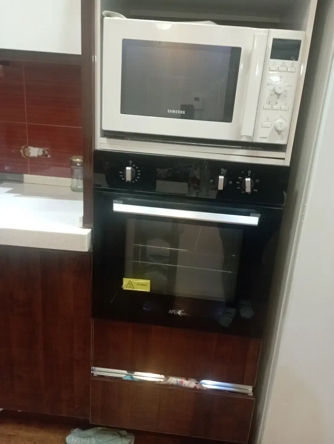 ماکرو فر سامسونگ  اصل کره در حد نو|اجاق گاز و لوازم برقی پخت‌وپز|تهران, تهرانسر شمالی|دیوار