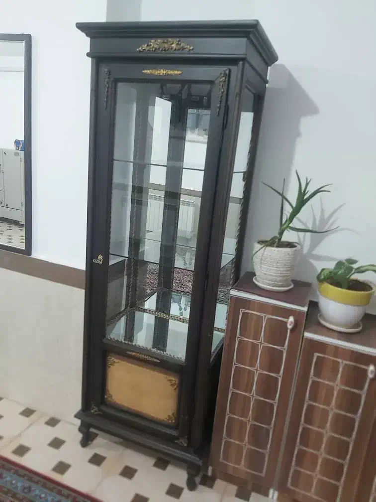 فروش بوفه چوبی|بوفه، ویترین، کنسول|قروه, |دیوار