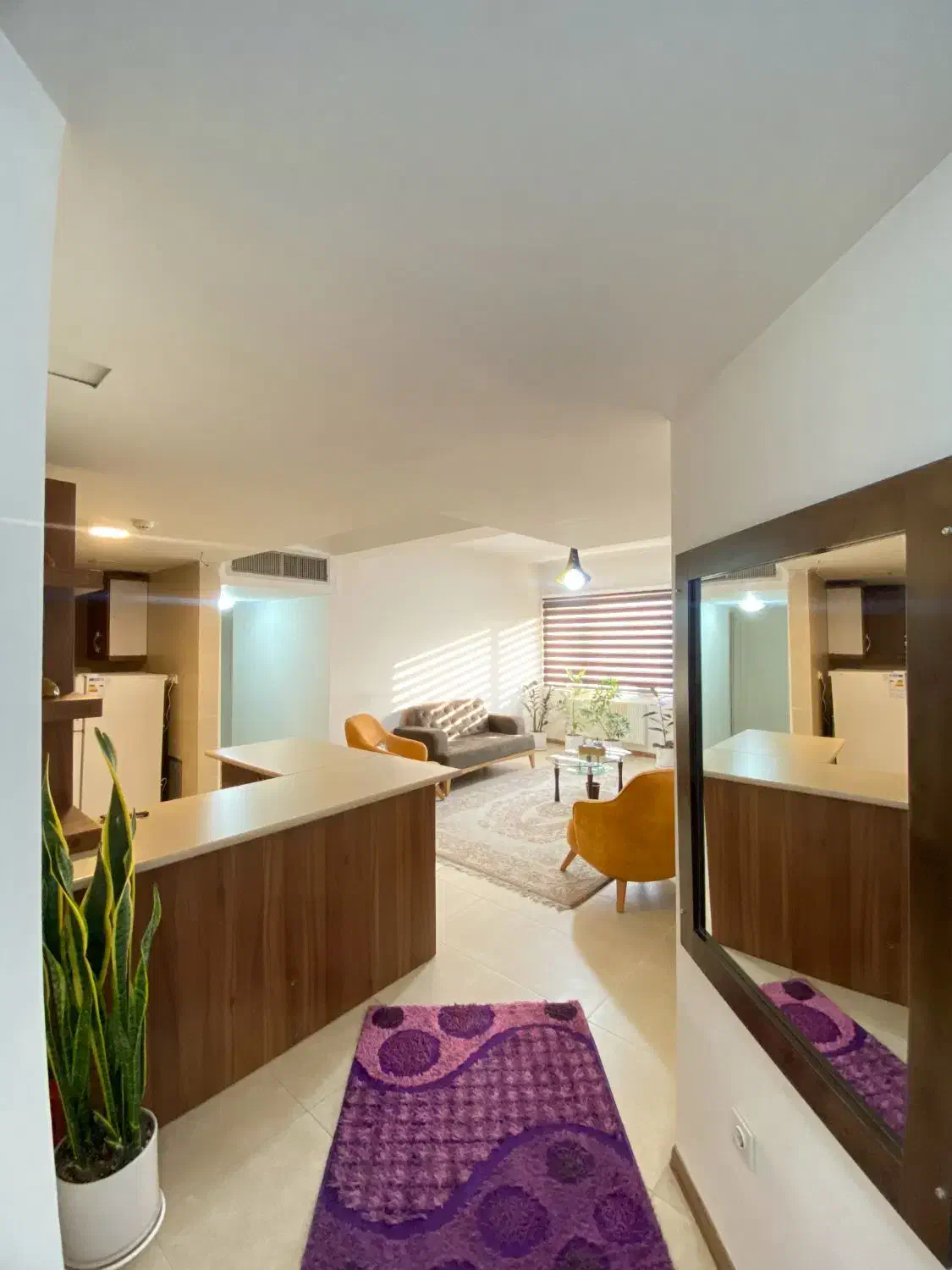 مبله لاکچری صدرا|اجارهٔ کوتاه‌مدت آپارتمان و سوئیت|شیراز, شهرک گلستان|دیوار