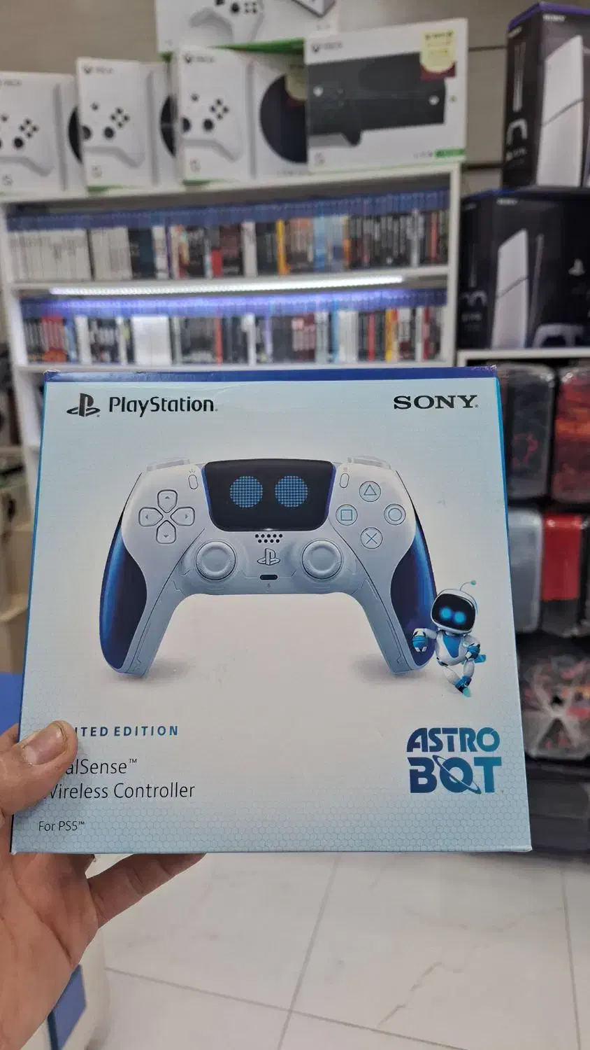 دسته ps5 اصلی پلمپ|کنسول، بازی ویدئویی و آنلاین|یزد, |دیوار