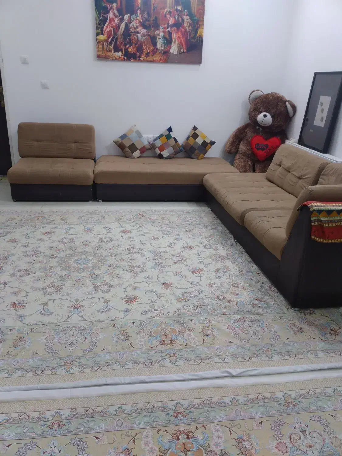 مبل ال راحتی|مبلمان خانگی و میز عسلی|یزد, |دیوار