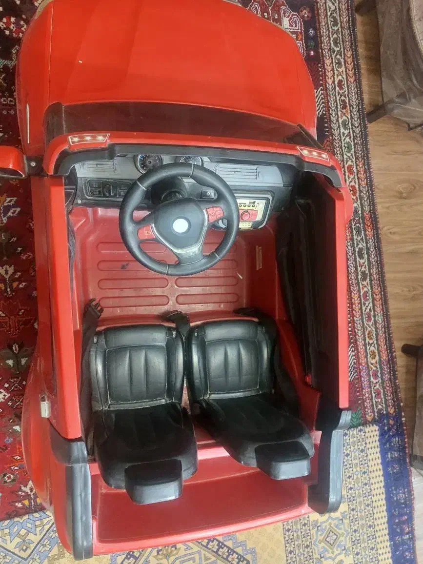 ماشین شارژی بزرگ دونفره|اسباببازی بچه|زرقان, |دیوار