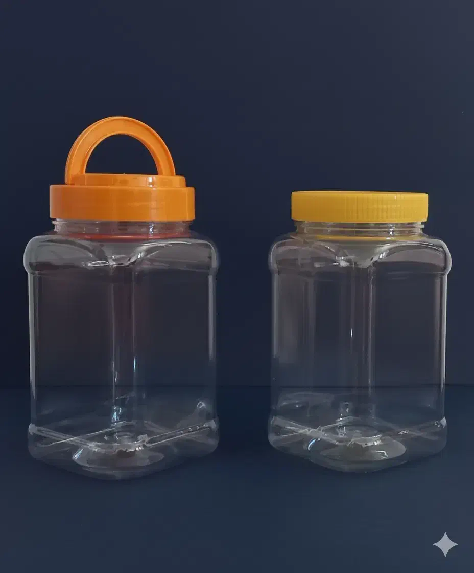 جار ،ظروف بسته بندی نیم و یک کیلویی|ظروف نگهدارنده، پلاستیکی، یکبارمصرف|اراک, |دیوار