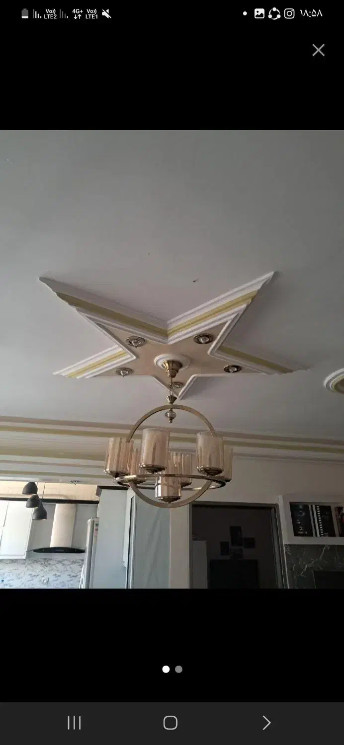 لوستر|لوستر و چراغ آویز|تویسرکان, |دیوار