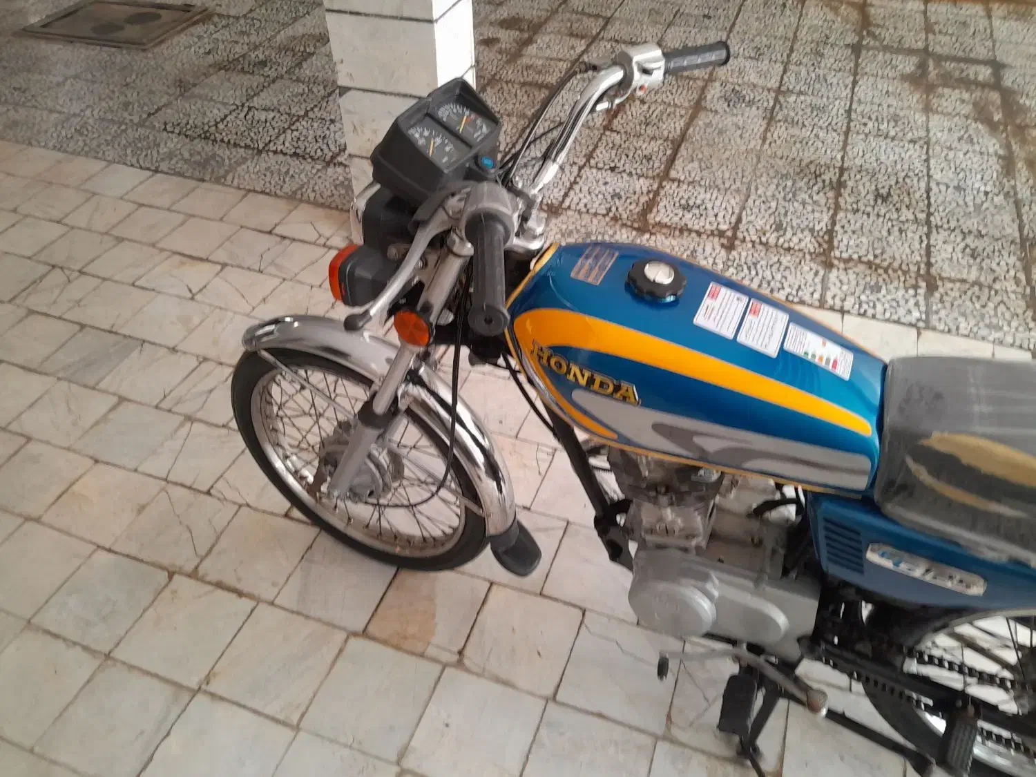 هوندا ۱۲۵ شهاب الگانس مزایده مدل ۸۹به شرط|موتورسیکلت|بوئین زهرا, |دیوار