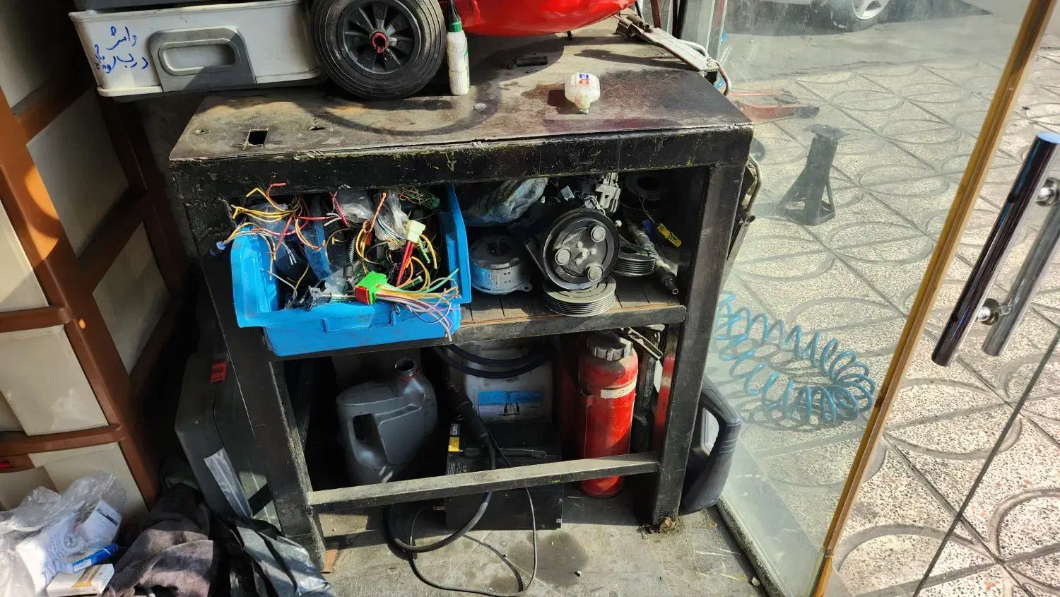 میز کار آهنی|فروشگاه و مغازه|تهران, شهرک کوهسار|دیوار