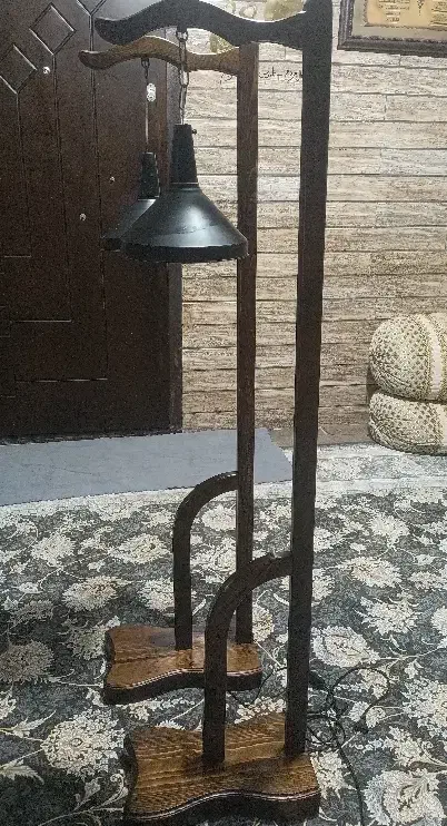 آباژور چوب هندی|چراغ خواب و آباژور|زاهدان, |دیوار