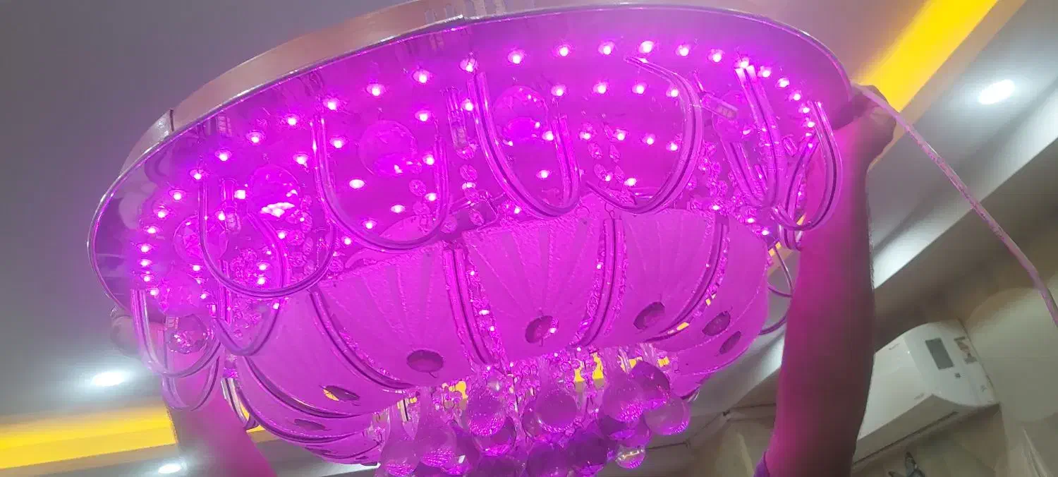 لوستر سقفی چهار حالته کنترل دار|لوستر و چراغ آویز|اندیشه, اندیشه فاز ۴|دیوار