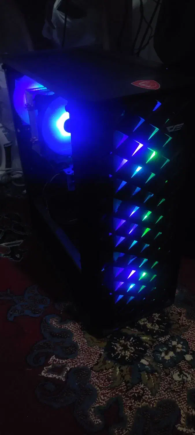 کیس گیمینگ(i3 12100+rx6600)|رایانه رومیزی|مشهد, امیر المومنین|دیوار