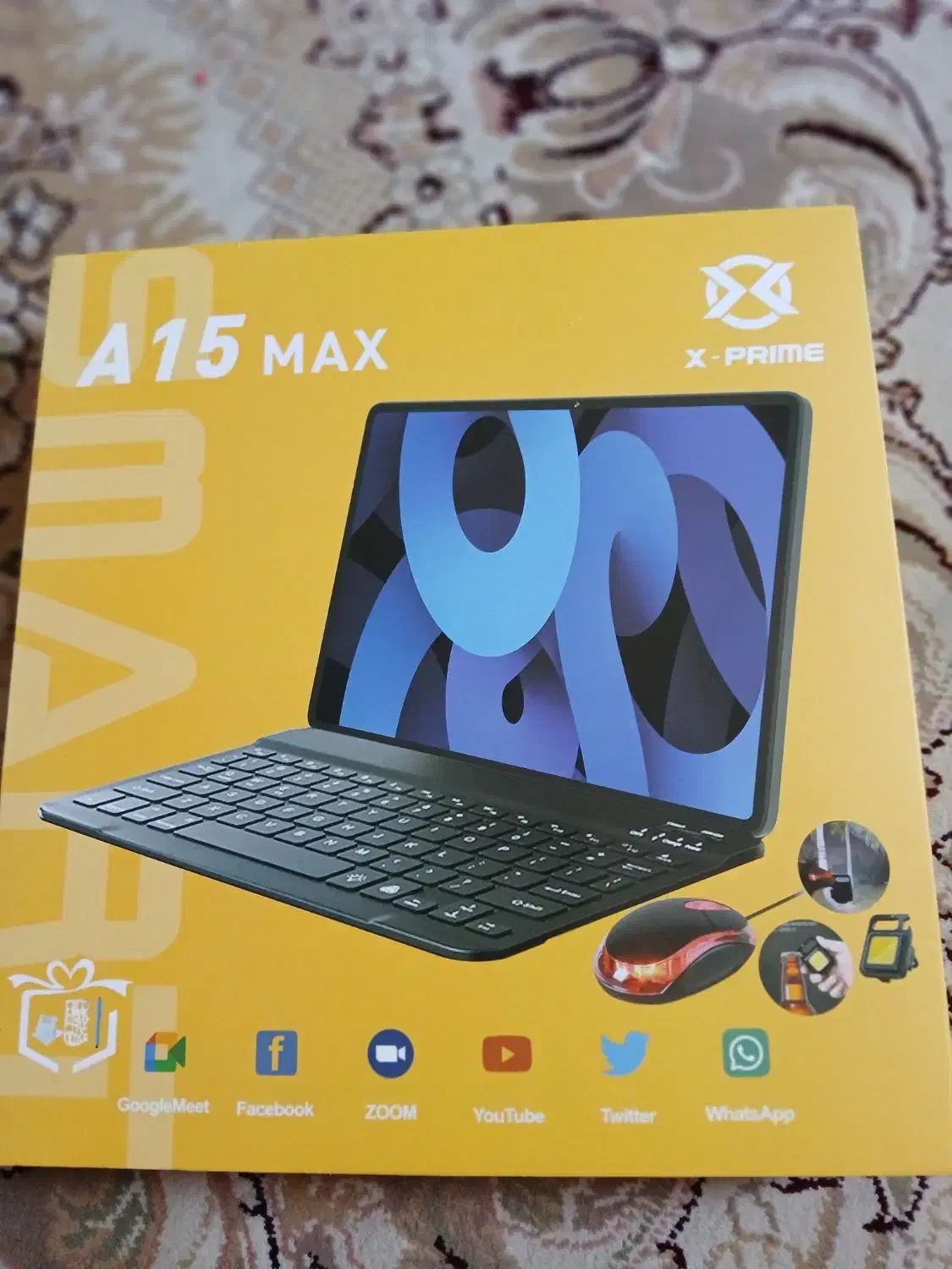 تبلت A15 MAX|تبلت|رباط‌کریم, رباط‌کریم|دیوار