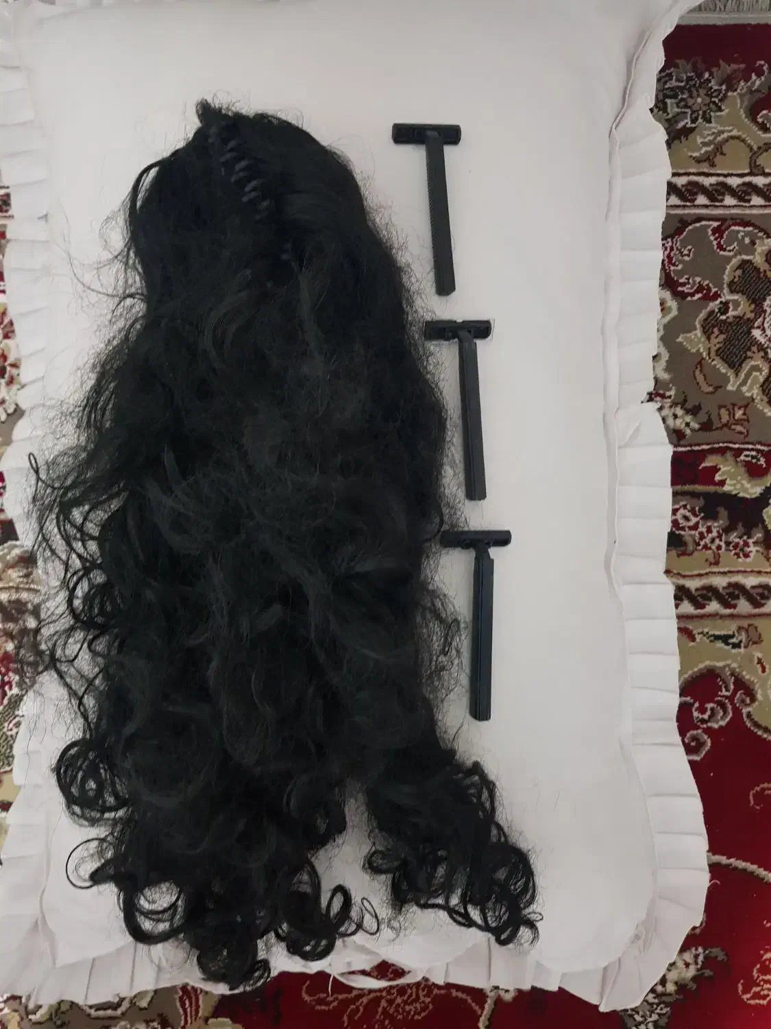 کلاه گیس مردانه گیس کلیپسی زنانه یک تیکه موزنانه|آرایشی، بهداشتی، درمانی|مشهد, طبرسی شمالی|دیوار