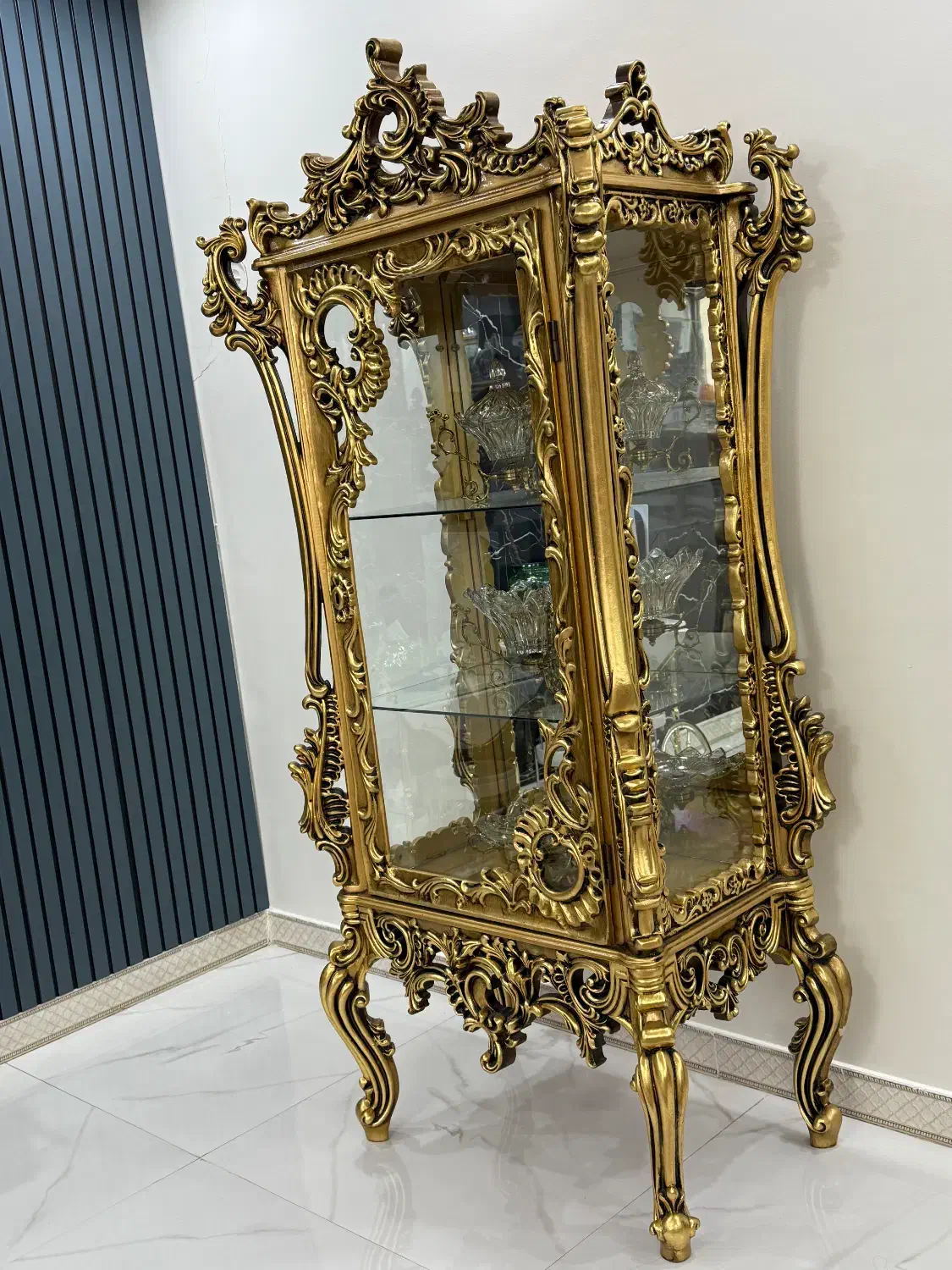 بوفه چوبی|بوفه، ویترین، کنسول|باغستان, |دیوار