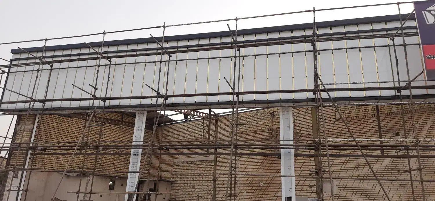 فروش ورق و اجرای نمای کامپوزیت و چوب ترمو|خدمات پیشه و مهارت|آران و بیدگل, |دیوار