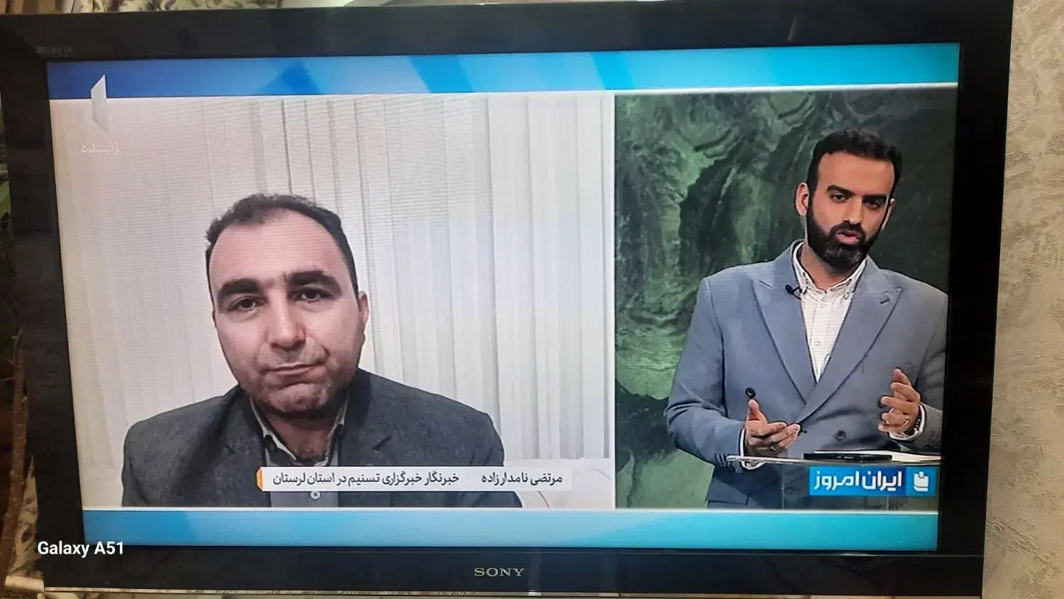 تلویزیون سونی۴۲ اینچ اک بند|تلویزیون و پروژکتور|تربتحیدریه, قائم|دیوار