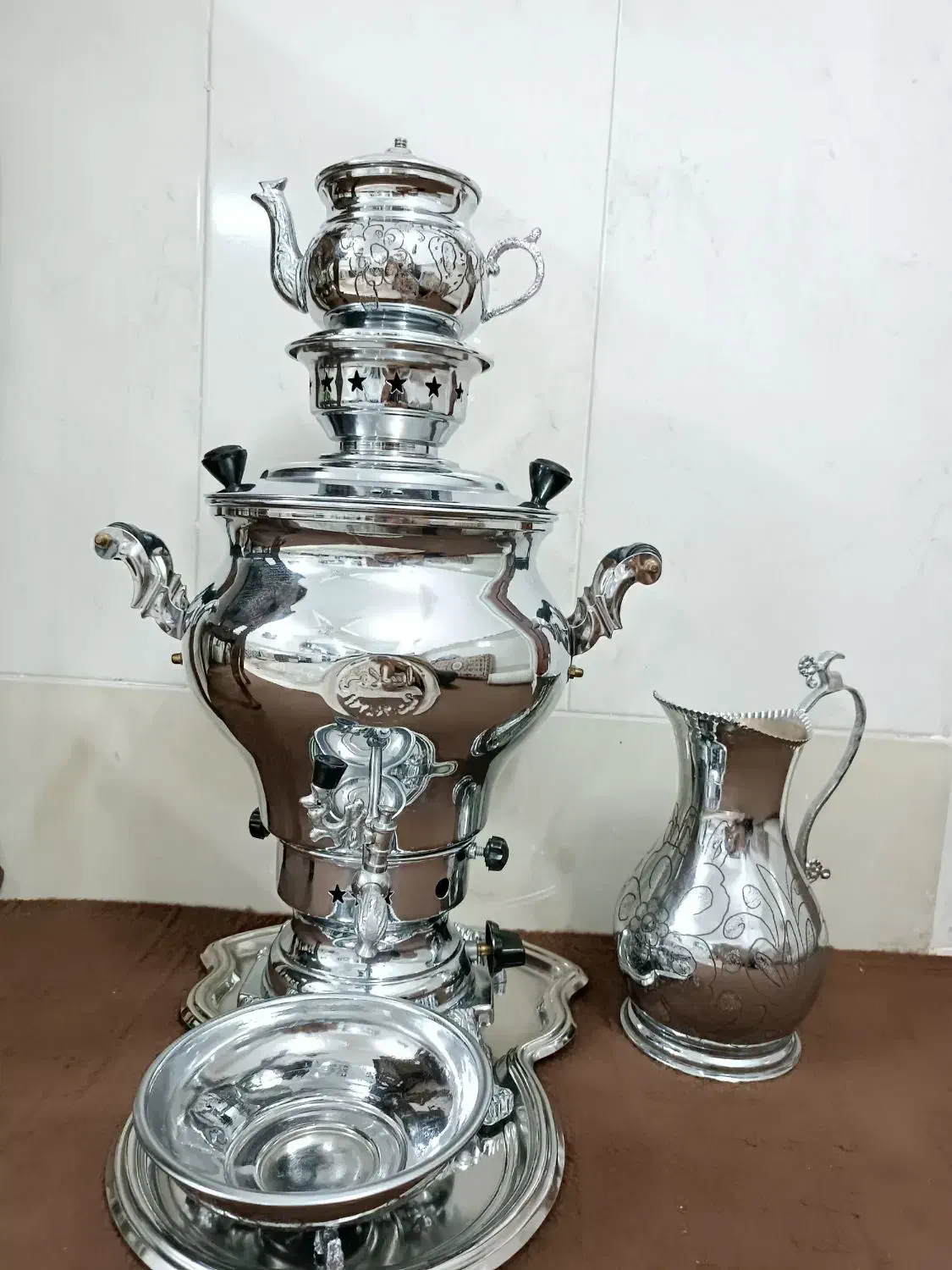 سماور و سبزی خردکن نو|سماور، چایساز، قهوهساز|قم, نیروگاه|دیوار