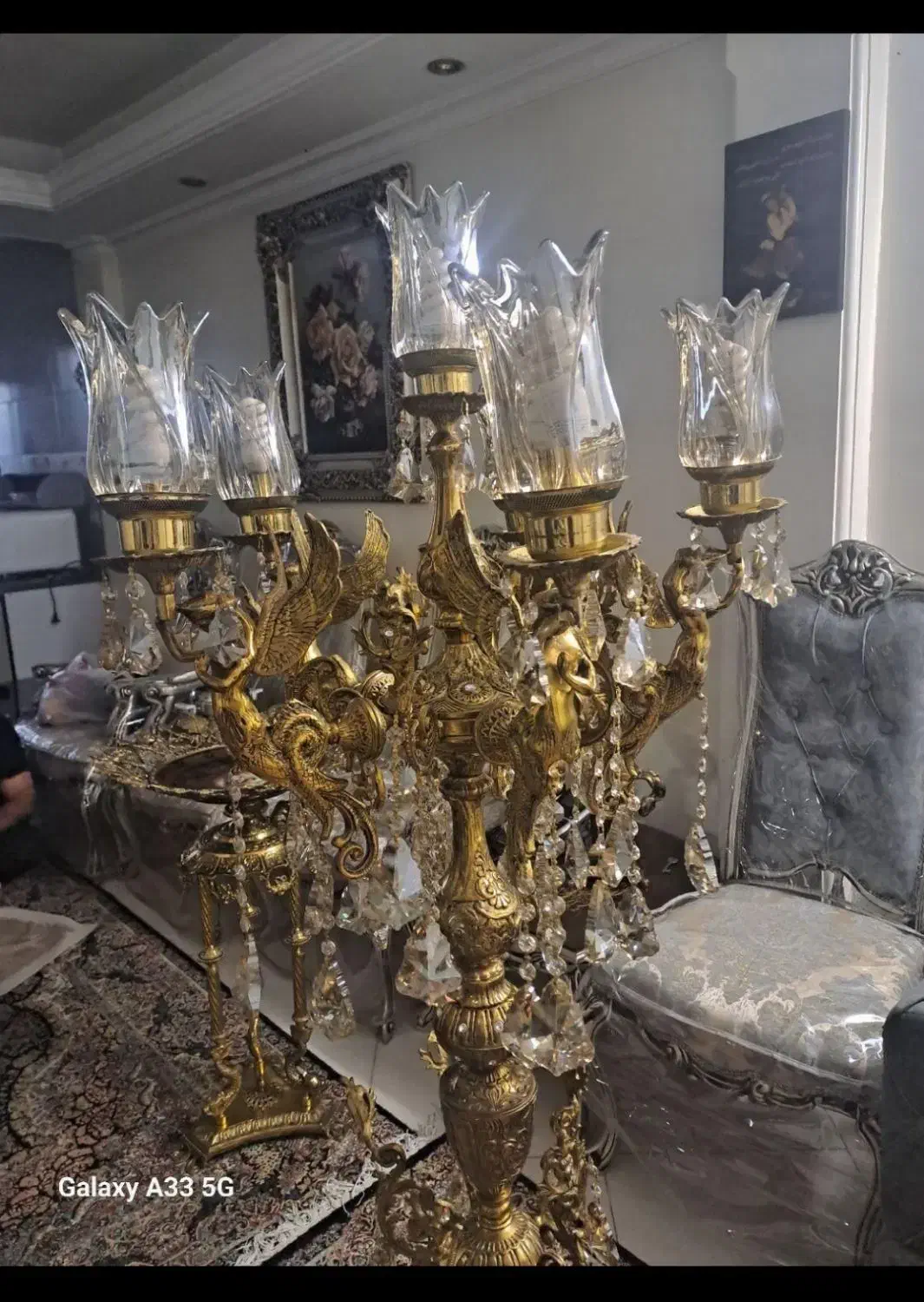 لوستر و لوازم مسی|لوستر و چراغ آویز|نسیمشهر, |دیوار