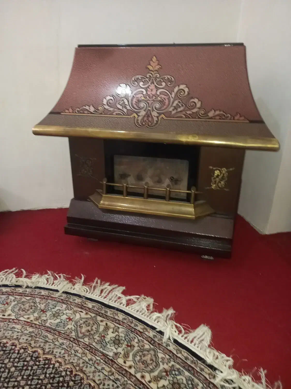 بخاری شومینه ای|بخاری، هیتر، شومینه|اردبیل, |دیوار