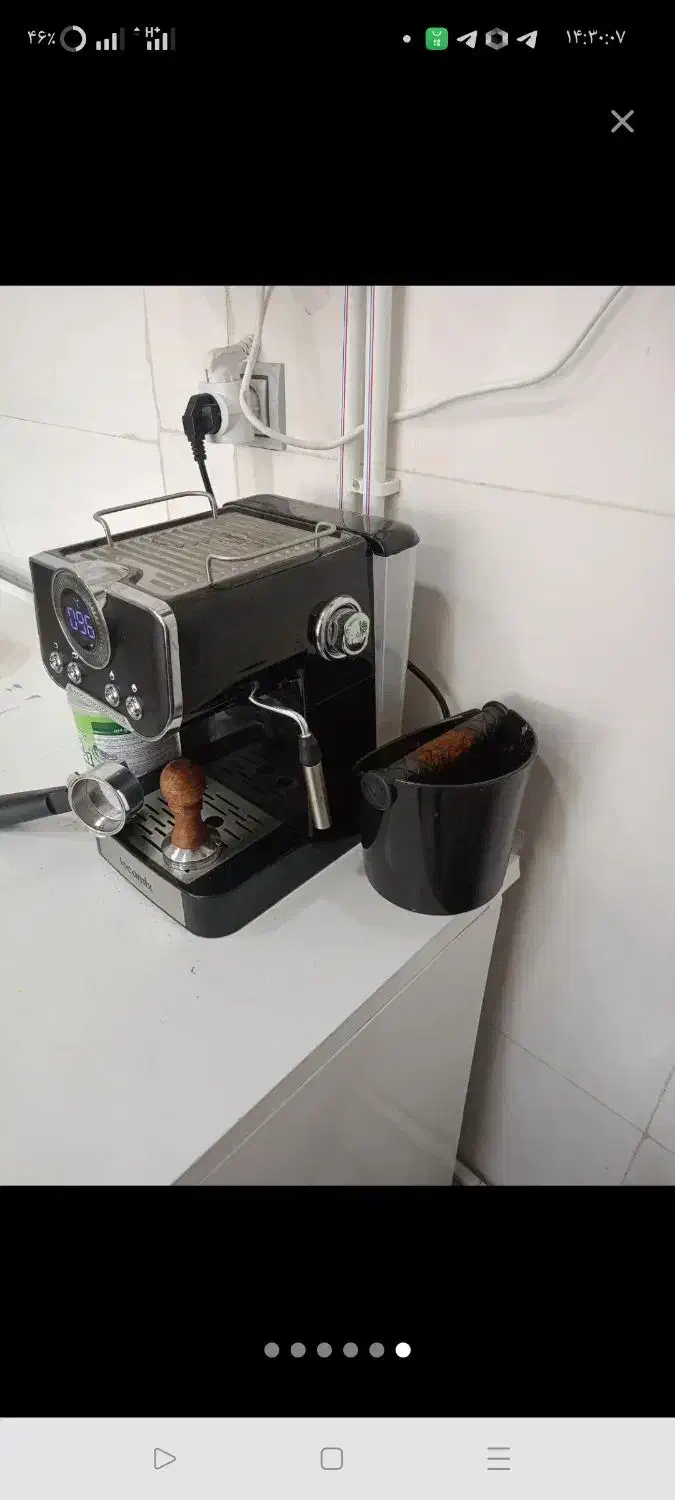 دستگاه اسپرسو سازخانگی بسیار کم کار|سماور، چایساز، قهوهساز|تربتحیدریه, طالقانی|دیوار