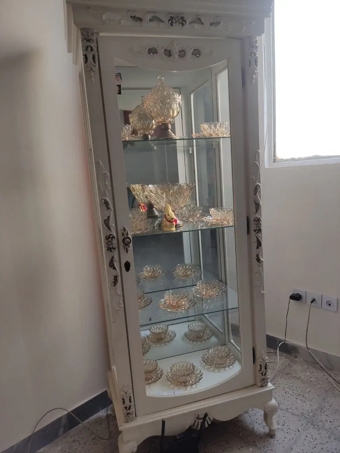 بوفه با وسایل|بوفه، ویترین، کنسول|پاکدشت, پاکدشت (مامازند)|دیوار