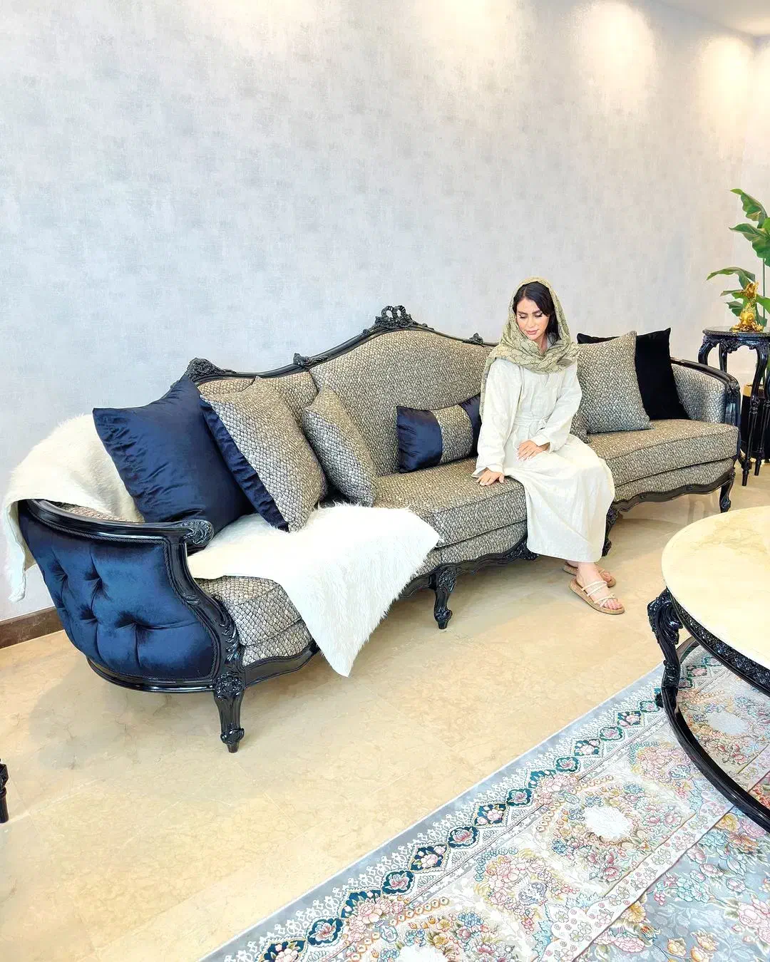 مبل رسام مدل ترکیبی سلطنتی خاص خرچنگیn99|مبلمان خانگی و میز عسلی|تهران, یافت‌آباد|دیوار