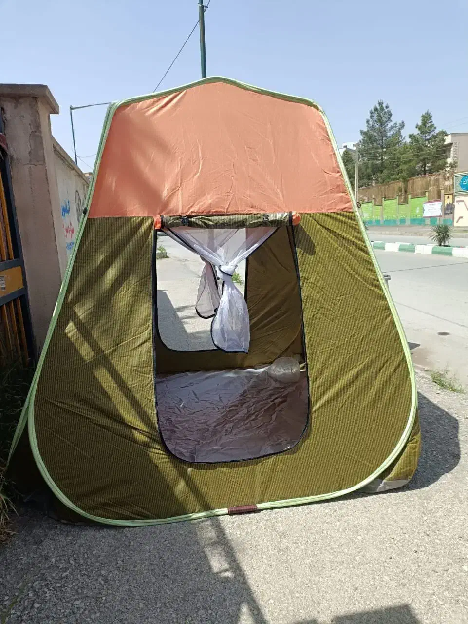 چادر مسافرتی برزنت برنو مکعب دو درب|کوهنوردی و کمپینگ|کرمانشاه, |دیوار