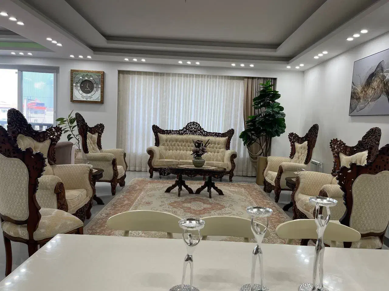 مبل سلطنتی|مبلمان خانگی و میز عسلی|آمل, |دیوار