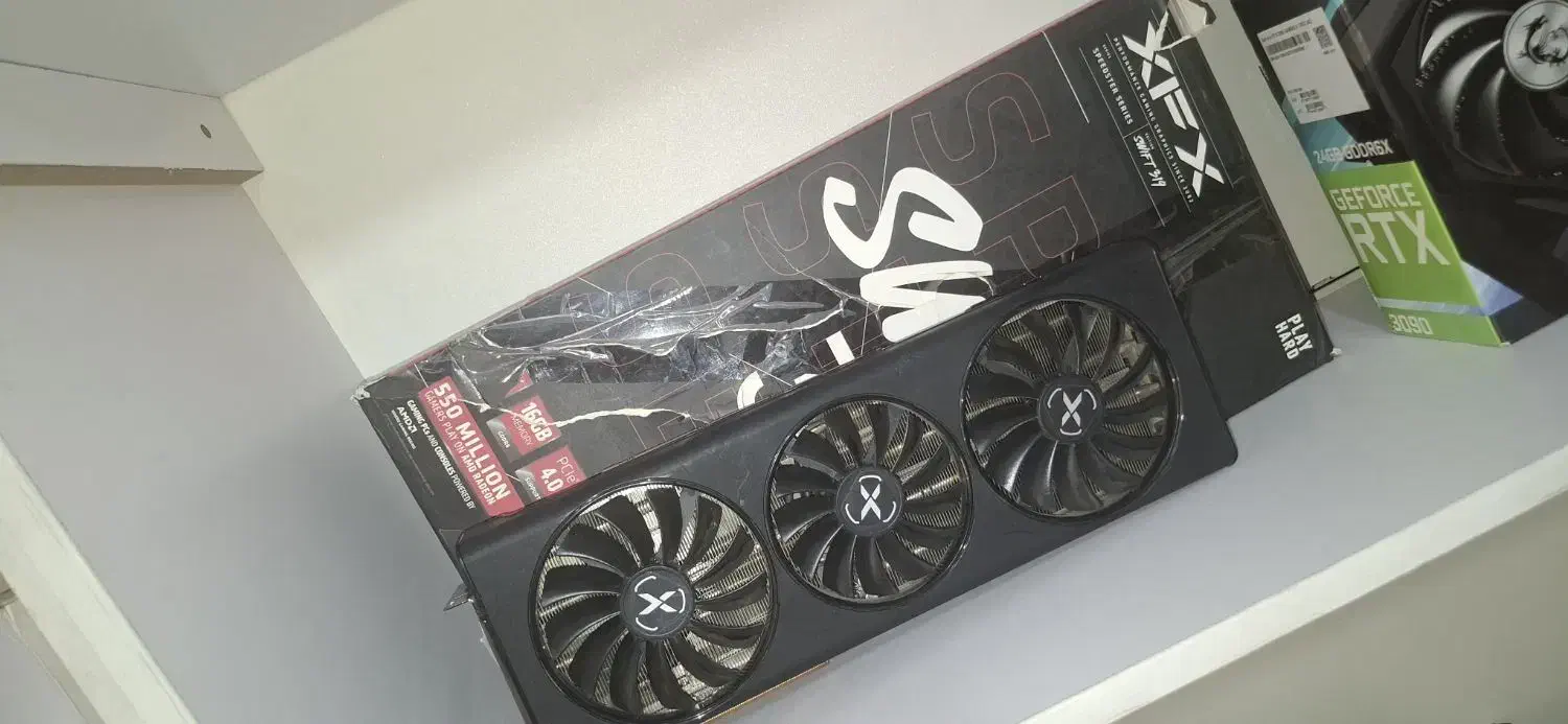کارت گرافیک XFX  SWFT 319 Radeon RX 6800 XT  16GB|قطعات و لوازم جانبی رایانه|تهران, آذربایجان|دیوار